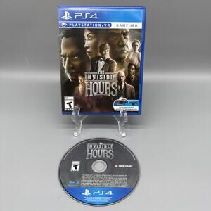 The Invisible Hours PlayStation 4 PS4 Complete Tested Authentic